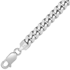 Sterling Silver 24in Miami Cuban Link Chain 6.3mm Wide