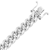 Sterling Silver 22in Miami Cuban Link Chain 7mm Wide