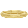 14k Yellow Gold Italian Domed Mesh Stretch Bracelet