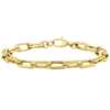 Phillip Gavriel 14k Yellow Gold Double Paper Clip Cable Bracelet 7.5in