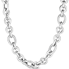 Phillip Gavriel Sterling Silver Cable Bold Link Necklace 18in