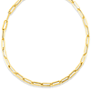 Phillip Gavriel 14k Yellow Gold 18in Cable Paper Clip Necklace 7mm Thick