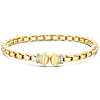 Phillip Gavriel 14k Yellow Gold Box Link Diamond Cuff Bangle Bracelet