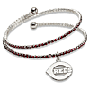 Cincinnati Reds Amped Logo Crystal Bracelet