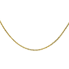 14k Yellow Gold 18in Solid Box Chain .5mm