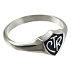 Black Classic CTR Ring - Sterling Silver