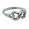 Heart to Heart CTR Ring - Stainless Steel
