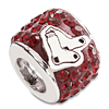 Sterling Silver Boston Red Sox Premier Bead Charm