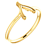 14kt Yellow Gold Wishbone Ring