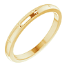 14k Yellow Gold Stackable Starburst Ring