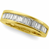 14kt Yellow Gold 1 ct tw Baguette Diamond Anniversary Band