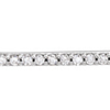 14kt White Gold 1/6 ct Diamond Bar on 18in Necklace