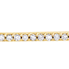 14kt Yellow Gold 1/6 ct Diamond Bar on 18in Necklace