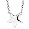 Sterling Silver Petite Star Necklace