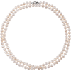 Freshwater Cultured Pearl 42in Strand Necklace Sterling Silver