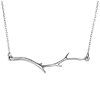 14k White Gold Branch Necklace