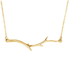 14kt Yellow Gold Branch Necklace