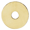 14k Yellow Gold Washer Pendant 15mm