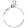 Sterling Silver Penny Coin Bezel Pendant