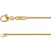 18k Yellow Gold 20in Wheat Chain 1.2mm