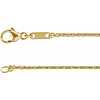 18k Yellow Gold 16in Wheat Chain 1.2mm