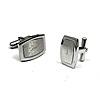 Oblong Stainless Steel Cufflinks