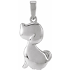Sterling Silver Dog Ash Holder Pendant