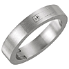 14k White Gold 4mm CLIQ Ladies' Hinged Adjustable Flat Wedding Band For Arthritic Fingers