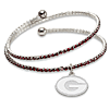 University of Georgia Amped Logo Crystal Bracelet