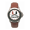 Miami Hurricanes Rookie Leather Watch