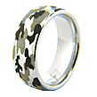 Cobalt Camouflage Rings
