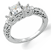 Diamond 3-Stone Rings