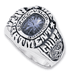 Personalized EMT and Firefighter Rings