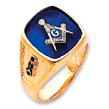 Blue Lodge Rings - 10k and 14k Gold