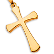 Gold Crusader Crosses