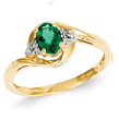 Gold Emerald Rings