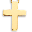Gold Hollow Crosses