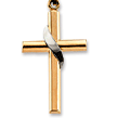 Gold Methodist Crosses