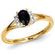 Gold Sapphire Rings