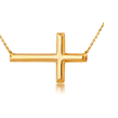 Sideways Cross Necklaces