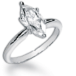 Fancy Shape Moissanite Engagement Rings