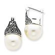 Simulated Pearl Earrings