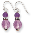 Sterling Silver Amethyst Earrings