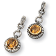 Sterling Silver Citrine Earrings