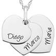 Sterling Silver Engravable Necklaces