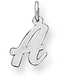 Sterling Silver Initial A Pendants