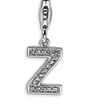 Sterling Silver Initial Z Pendants