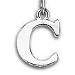 Sterling Silver Initial Pendants