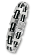 Stainless Steel Bracelets with Rubber